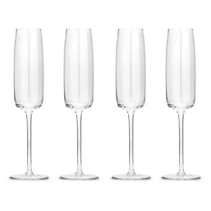 Ripple CHAMPAGNE FLUTE SET OF 4