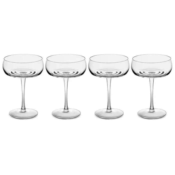 Ripple CHAMPAGNE COUPE SET OF 4